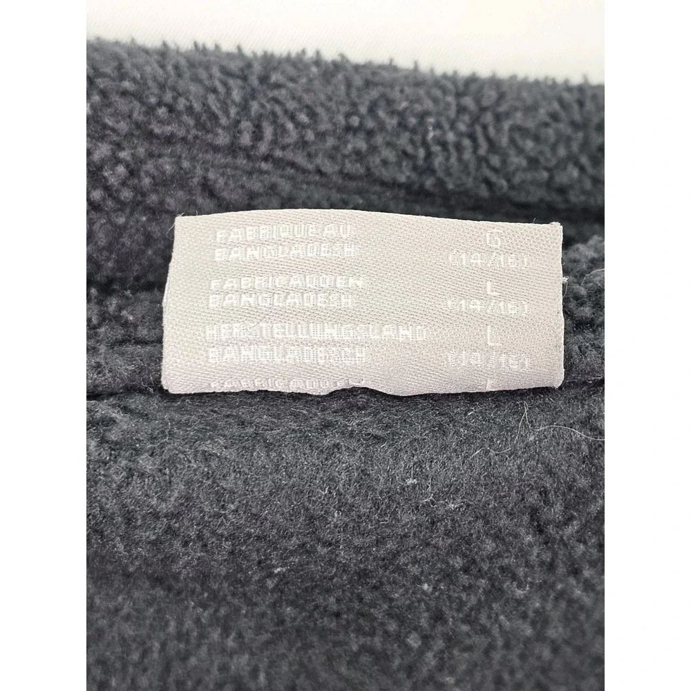 Columbia Steens II Mountain Fleece Jacket Boys Youth Large 14/16 Grey Full‎ Zip